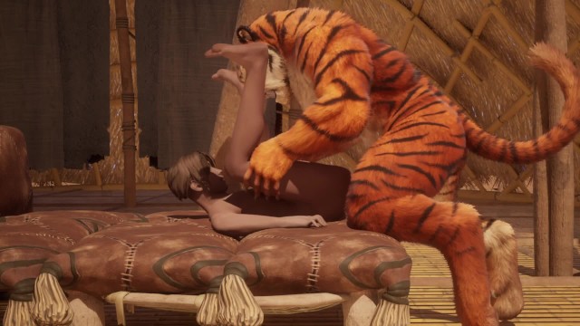 Big Tiger Cums inside Twink Boy W/ Creampie （毛茸茸的同性恋性爱） |野生动物毛茸茸的 - Pornhub Gay