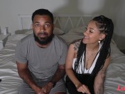 Preview 2 of Ebony gets Fucked and Creampied by BBC