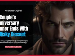 [M4F] SPICY HOT | Couple has Public Sex at Restaurant and Get Caught But Keep Going [ASMR for Women]