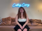 Preview 3 of Casting Curvy: Busty Squirting Red Head