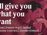 Try to keep quiet while I finger fuck you in public [erotic audio stories] [m4f]