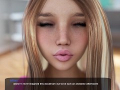 Milfy City # 4 Stepsister is upset that he kisses her friend, but he knows how to console her
