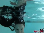 Preview 2 of Naughty MILF Sofie Marie Creampied While Having Sex In Pool