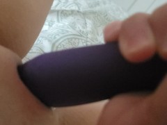 Cumming with my vibrator felt so good
