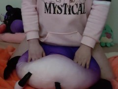 t-girl humping her favorite squishmallow