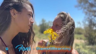 Blooming Bushes Lesbian Fun