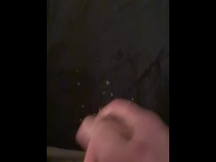 Quick wank cumshot