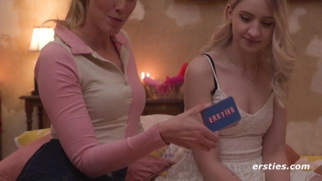 Ersties - Sexy Card Game Leads To Lesbian Foursome