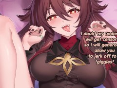 Hu Tao wants you to only watch censored beta safe porn (femdom, feet, humiliation, censorship)