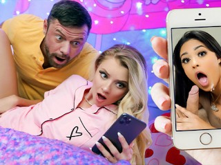 Sexual Deviant Step-Daughters Devise a Plot to Seduce their Innocent Step-Fathers - TeamSkeet Swap