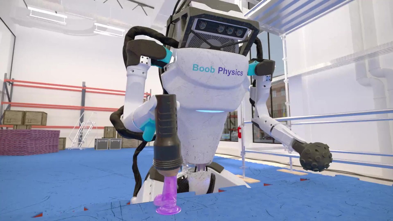 Famous dancing robot jerks off