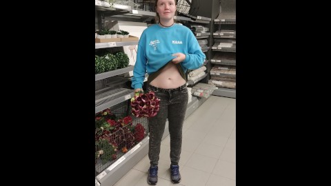 flashing in the store