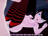 Mavis Dracula having sex classic costume | Hotel Transylvania | Uncensored Hentai POV and normal