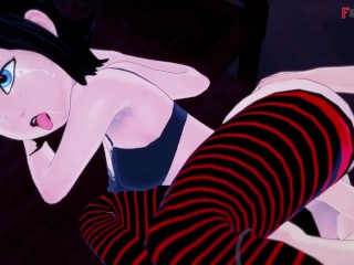 Mavis Dracula having sex classic costume | Hotel Transylvania | Uncensored Hentai POV and normal