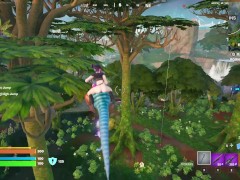 fortnite gameplay (huntress helsie pantless)