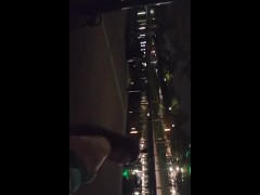 Kitten Flashing Panties by Public Riverwalk!