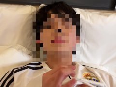 SSS級のかわいい男子がサッカーユニ姿でオナニー！／A cute SSS class boy masturbates while wearing a soccer uniform!