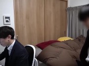 Preview 2 of スーツを着て禁断のスーツ×ブレザーSEX！ ／I'm wearing a suit and forbidden suit x blazer SEX!／No.009