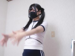 人生初ブルマで２回連続膣内射精っ！手マンが気持ちよすぎてマンコも射精💦潮吹きもあるよっ!! 7/16