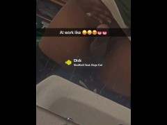 Work bored dick hard af