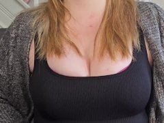 You cum on Mommy's cleavage for comfort after Daddy leaves (JOI)