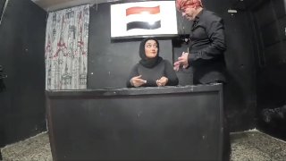 سكرتيرة مصرية بتتناك مع مديرها الصعيدي بتقلو أنا أول مرة اخون زوجي ...