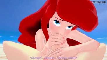 I found a Little Mermaid on the beach | Disney Princess | POV and normal