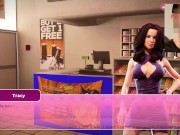 Preview 2 of Risky Sex with Stepsister ( Tracy ) in the store - "No Cum" - Game: My Lovely Stepsister