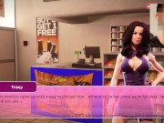 Preview 3 of Risky Sex with Stepsister ( Tracy ) in the store - "No Cum" - Game: My Lovely Stepsister