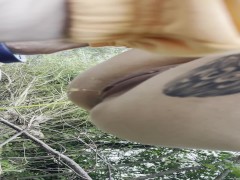 my stepsister pees in front of me and I'm filming her to show to her boyfriend