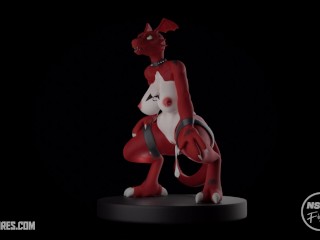 Figura De Resina Guilmon