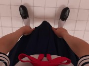 Preview 6 of Sua Beginnings - Big Dick Futa Growth with Panty Bulge