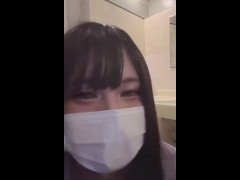 公衆トイレでスク水着て露出オナニーしちゃう男の娘 - Screenshot 3 of 16 - Crossdresser