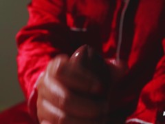 Thai red nail handjob and cock massage ASMR