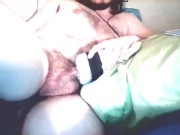 Preview 2 of hot daddy using his fuck toy - hot angle