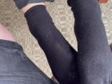 Part 2 Shoeplay in socks at the airport departure lounge