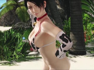 big tits, butt, solo female, momiji