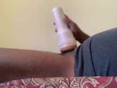 Busting A Nut Before Bed - Screenshot 10 of 16 - Latina Creampie