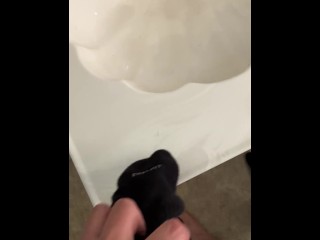 Draining the big guy!
