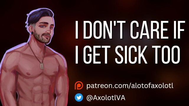 [M4F] I Don't Care If I Get Sick Too  Cozy Boyfriend ASMR Roleplay Audio for Women