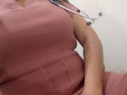 Preview 1 of Mature surgery doctor makes homemade porn at her work clinic, real homemade porn