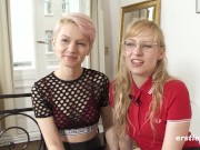 Preview 6 of Ersties - Hot Girls From Poland Enjoy a Lesbian Experience Together