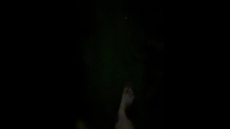 Left clothes , barefoot naked walk along road for a pee