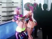 Preview 1 of Futanari Hardcore Anal Girls 3D Hentai