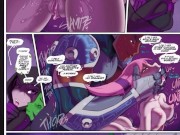 Preview 1 of Adult Raven and Beast Boy playing with toys PT 2