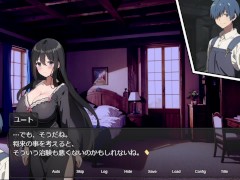 【#10 新妻クロエが堕ちるまで(体験版)実況】治験で搾乳することになり爆乳人妻がおっぱいに搾乳機をつけられ吸われ・・(ファンタジーRPG巨乳人妻NTR同人エロゲー抜きゲー ) Hentai game - Screenshot 15 of 16 - Hentai