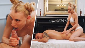 J’AI EU UN MASSAGE PASSIONNÉ ET TENDRE ET DU SPERME DANS LA BOUCHE S SA PETITE AMIE