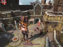 Giantess rampages the city - Skyrim GTS