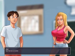 Summertime Saga: Finding The Exams, And Dick Riding In College Locker Room - Episode 203