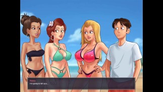 Summertime Saga : Конкурс в колледже на пляже - Эпизод 204